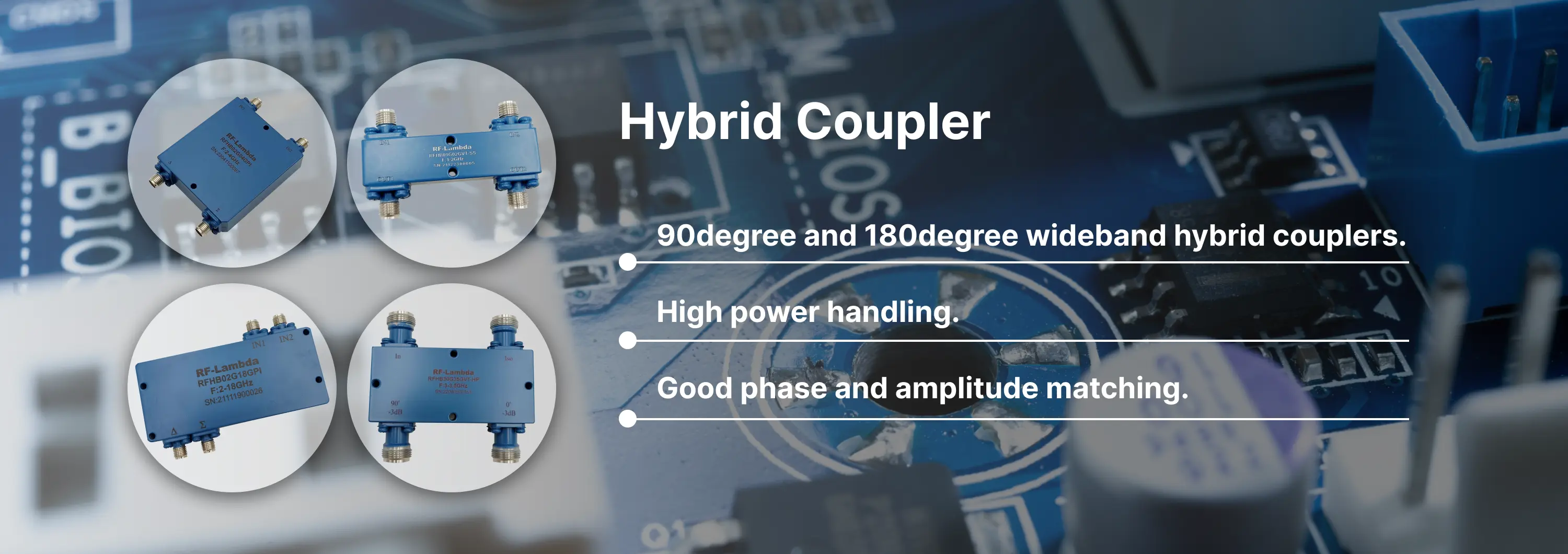 Hybrid Coupler Banner