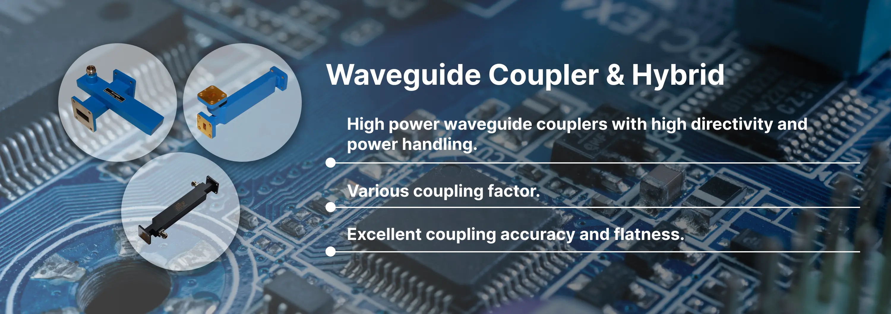 Waveguide Coupler & Hybrid Banner
