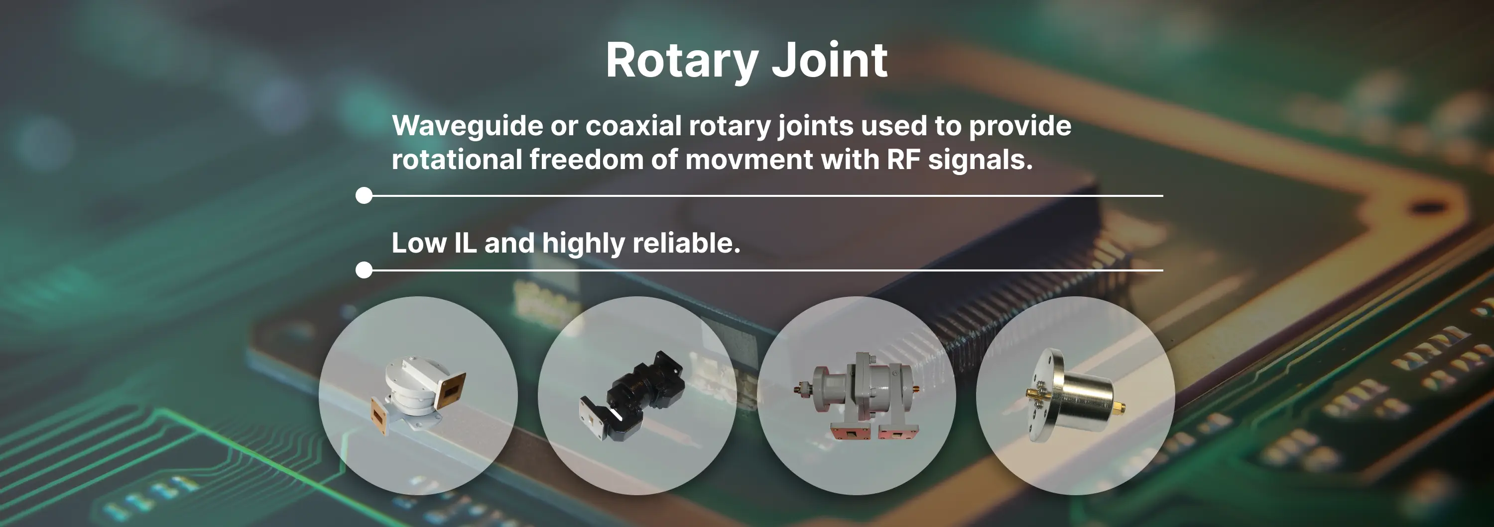 Rotary Joint Banner